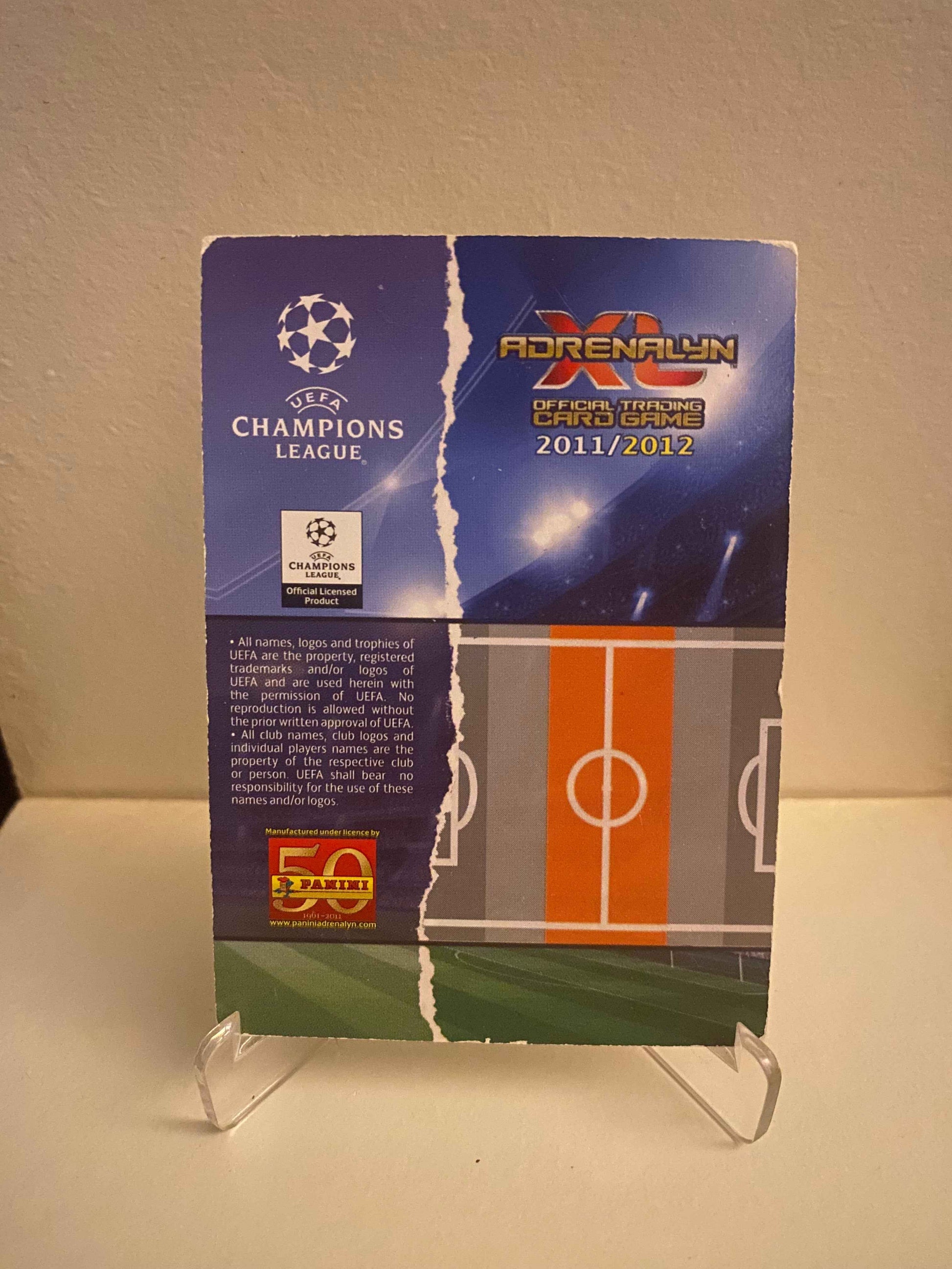 Fodbold kort Panini Adrenalyn XL UEFA Champions League 2011/2012 - Borussia Dortmund Shinji Kagawa - Pokedexet