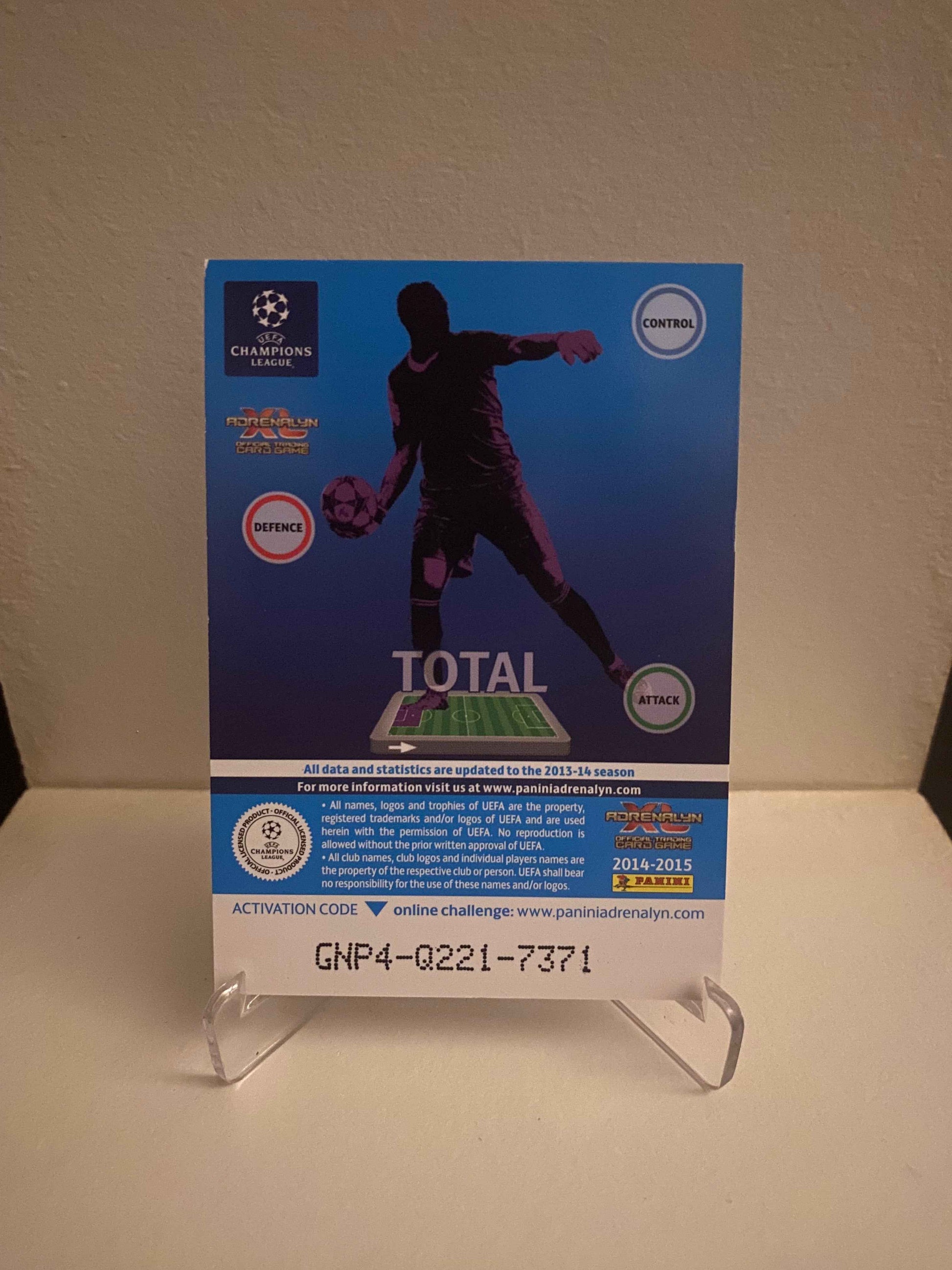 Fodbold kort Panini Adrenalyn XL UEFA Champions League 2014/2015 - Ajax jasper Cillessen - Pokedexet