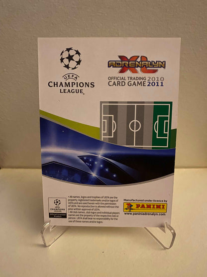 Fodbold kort Panini Adrenalyn XL UEFA Champions League 2010-2011 - FC Barcelona David Villa - Pokedexet