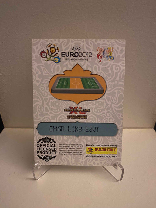 Fodbold kort Panini Adrenalyn XL UEFA EURO 2012 - Spanien Cesc Fabregas - Pokedexet