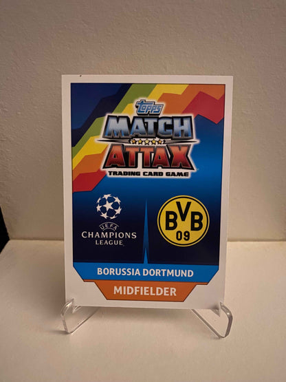 Fodbold kort Topps Match Attax Champions League 2016/2017 - Borussia Dortmund Shinji Kagawa - Pokedexet