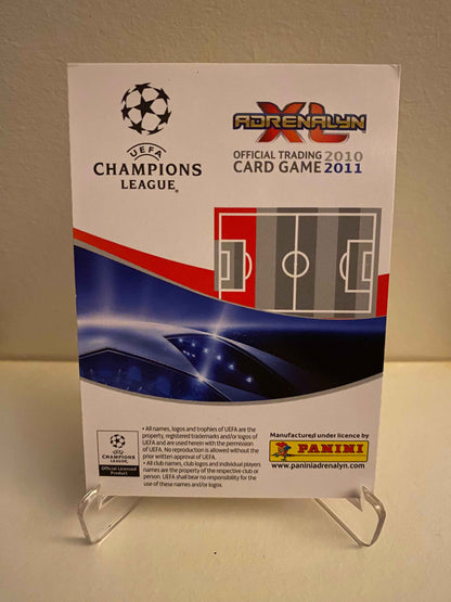 Fodbold kort Panini Adrenalyn XL UEFA Champions League 2010-2011 - Arsenal FC Johan Djourou - Pokedexet