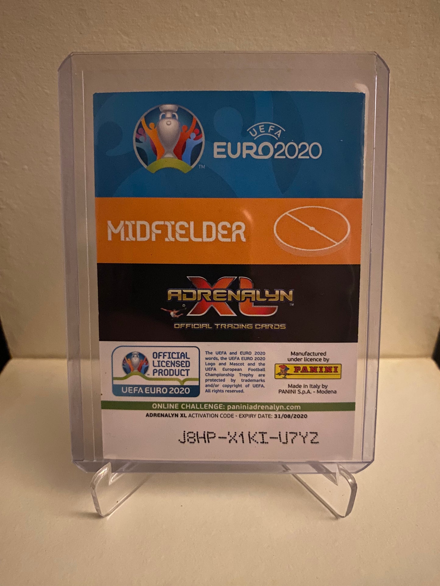 Fodbold kort Panini Adrenalyn XL UEFA EURO 2020 - Frankrig Kante/Pogba/Matuidi Holofoil - Pokedexet