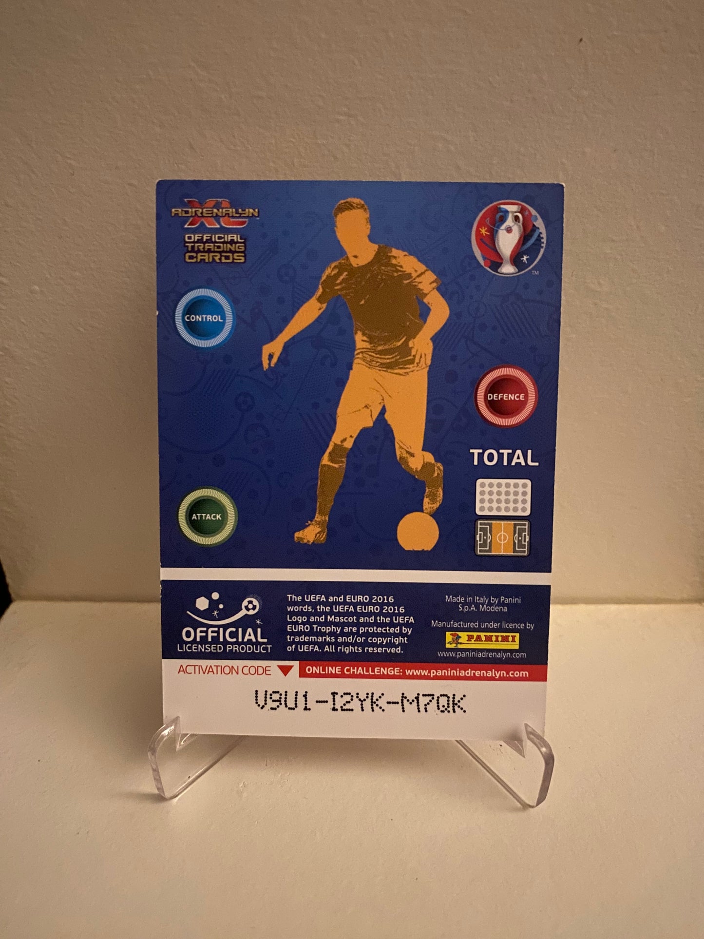 Fodbold kort Panini Adrenalyn XL UEFA EURO 2016 - Polen Kamil Grosicki - Pokedexet