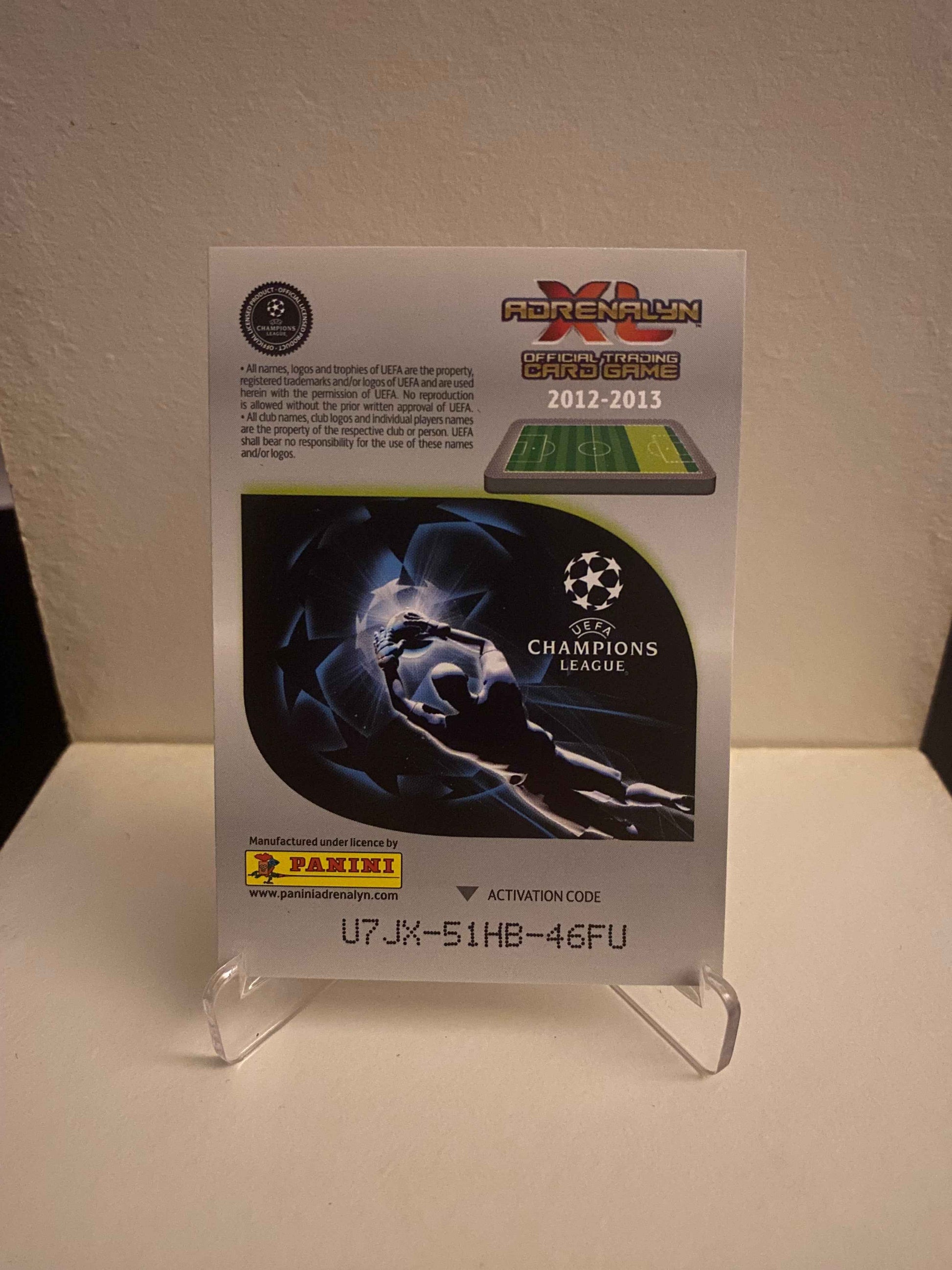 Fodbold kort Panini Adrenalyn XL UEFA Champions League 2012/2013 - Ajax Tobias Sana - Pokedexet