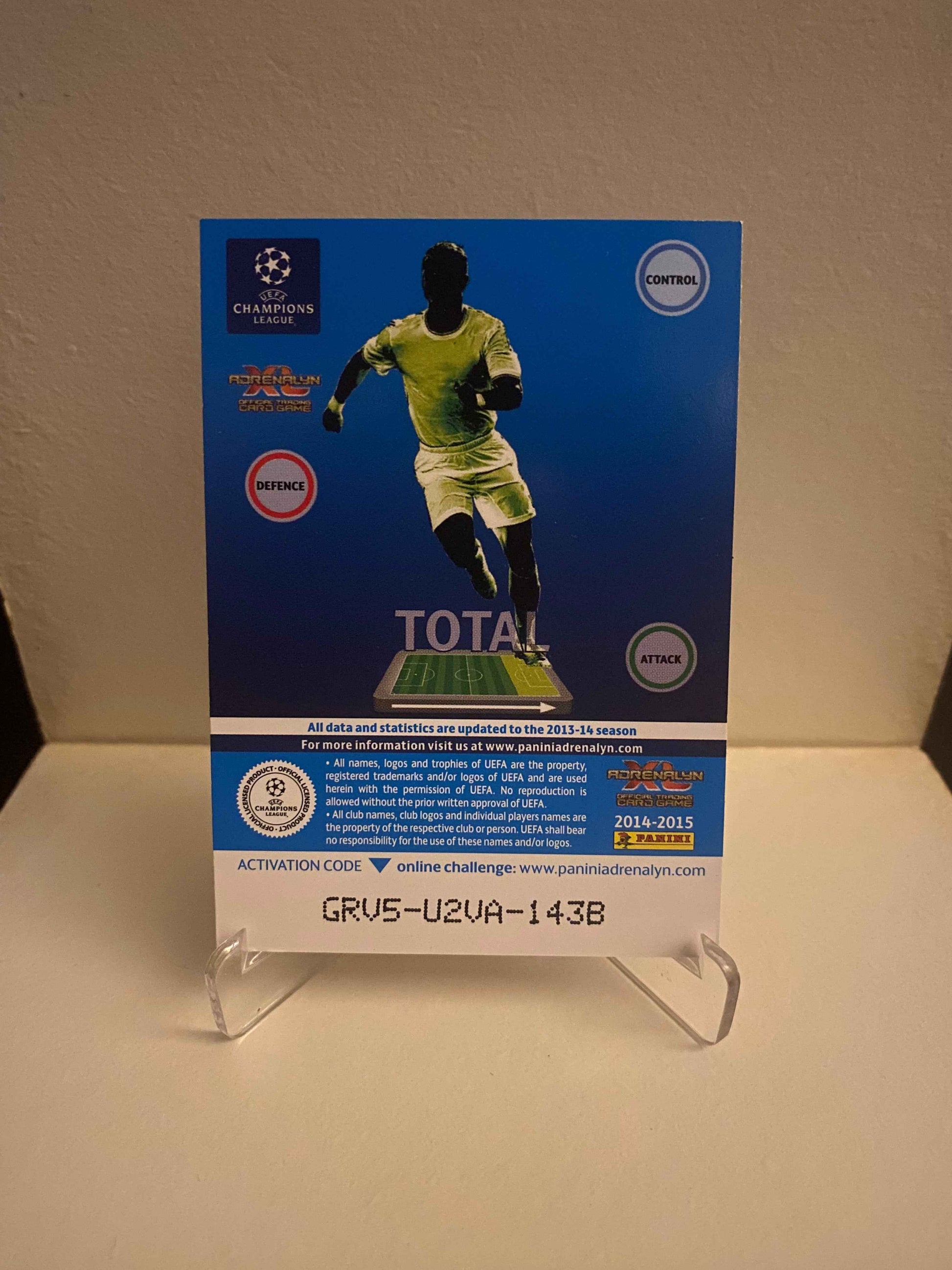 Fodbold kort Panini Adrenalyn XL UEFA Champions League 2014/2015 - Liverpool Lazar Markovic - Pokedexet