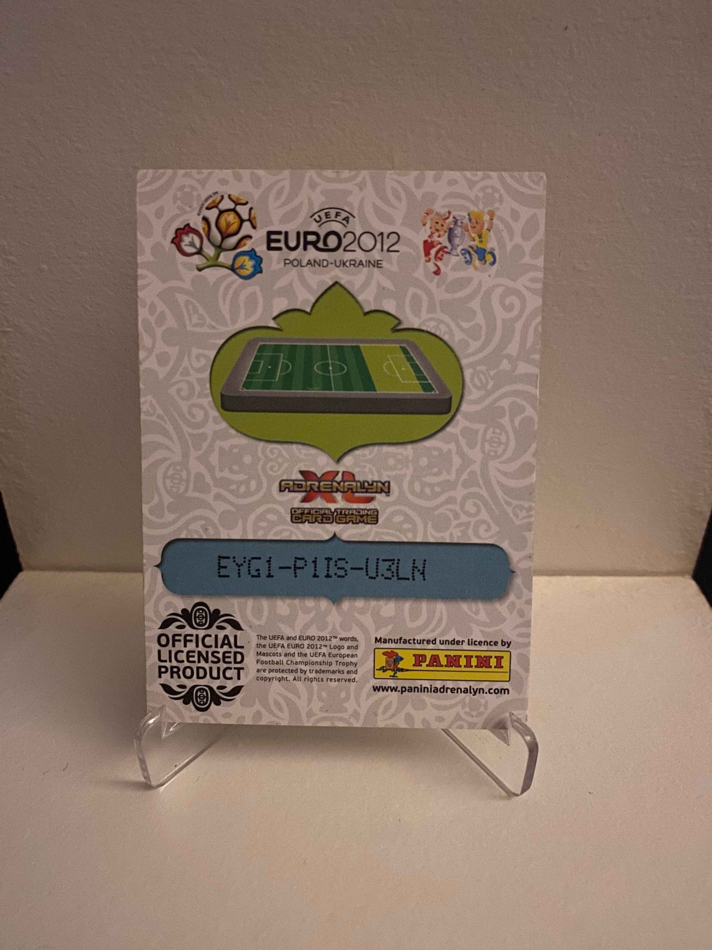 Fodbold kort Panini Adrenalyn XL UEFA EURO 2012 - Spanien Fernando Torres - Pokedexet