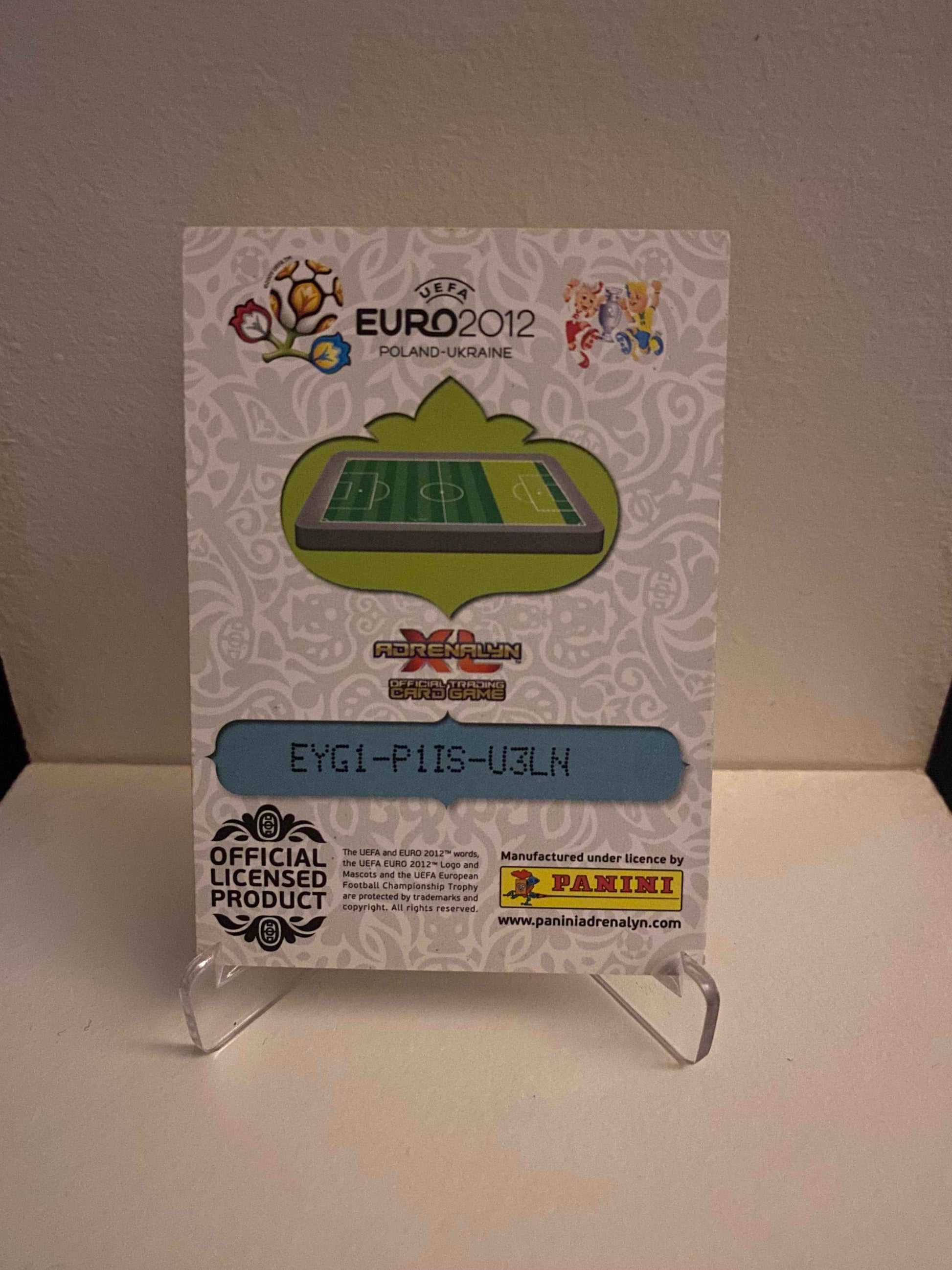 Fodbold kort Panini Adrenalyn XL UEFA EURO 2012 - Spanien Fernando Torres - Pokedexet