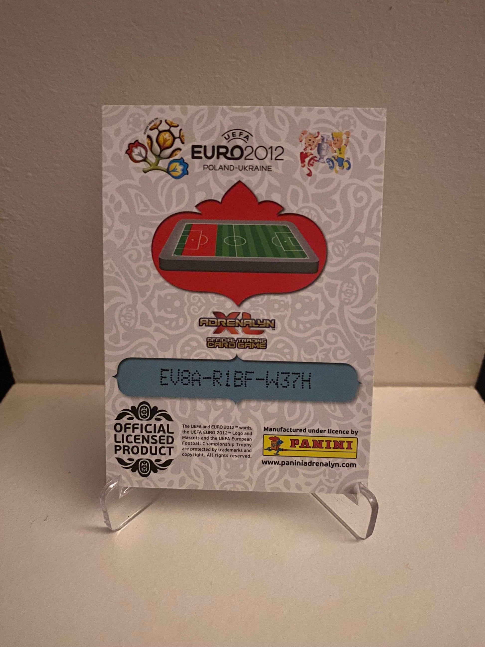 Fodbold kort Panini Adrenalyn XL UEFA EURO 2012 - Holland Erik Pieters - Pokedexet