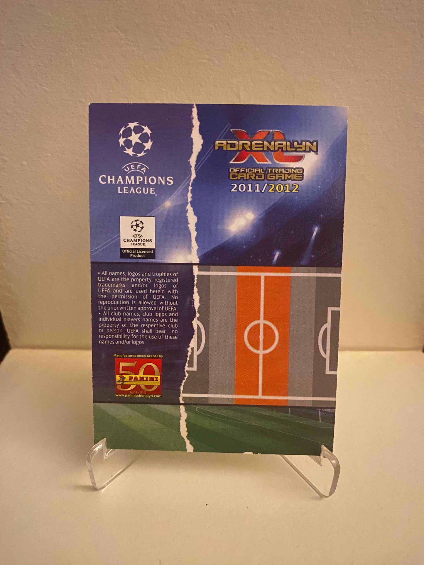 Fodbold kort Panini Adrenalyn XL UEFA Champions League 2011/2012 - Borussia Dortmund Kuba - Pokedexet