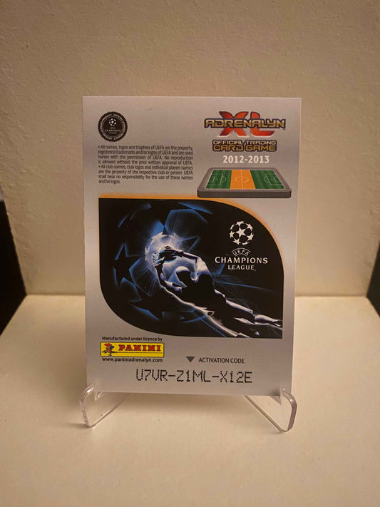 Fodbold kort Panini Adrenalyn XL UEFA Champions League 2012/2013 - Bayern München Luiz Gustavo - Pokedexet