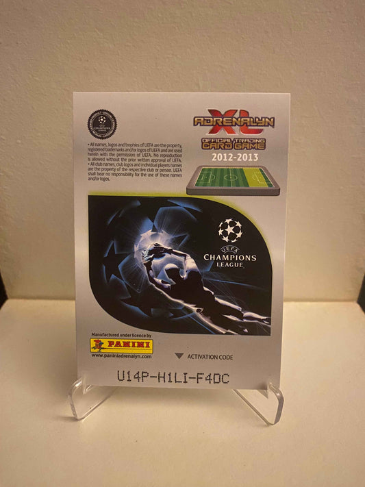 Fodbold kort Panini Adrenalyn XL UEFA Champions League 2012/2013 - Manchester City Carlos Tevez - Pokedexet