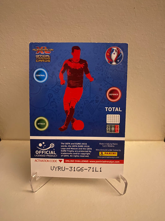 Fodbold kort Panini Adrenalyn XL UEFA EURO 2016 - Spanien Jordi Alba - Pokedexet