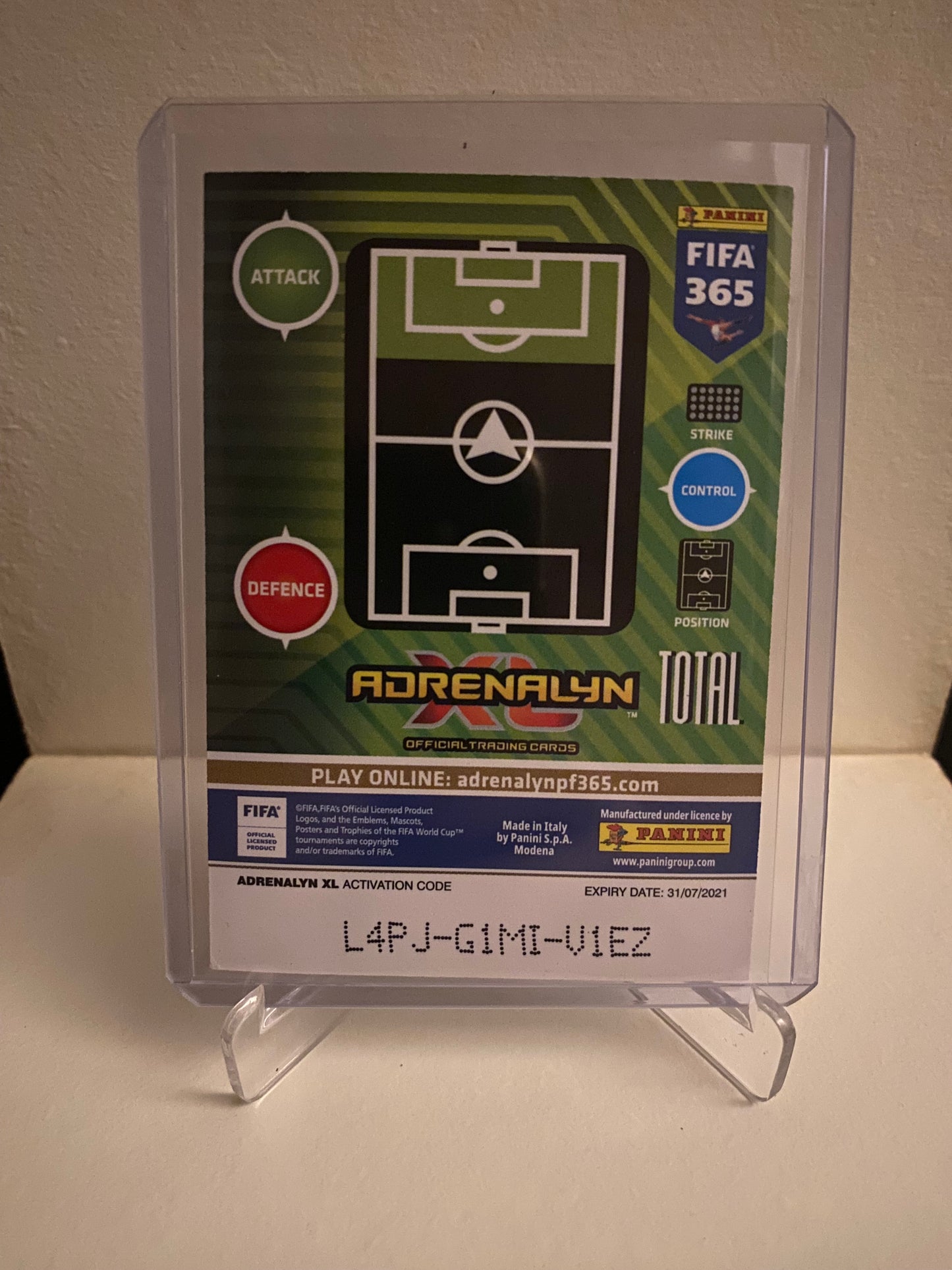 Panini Adrenalyn XL FIFA 365 2021 - Borussia Dortmund Sancho/Reus/Haaland Holofoil - Pokedexet