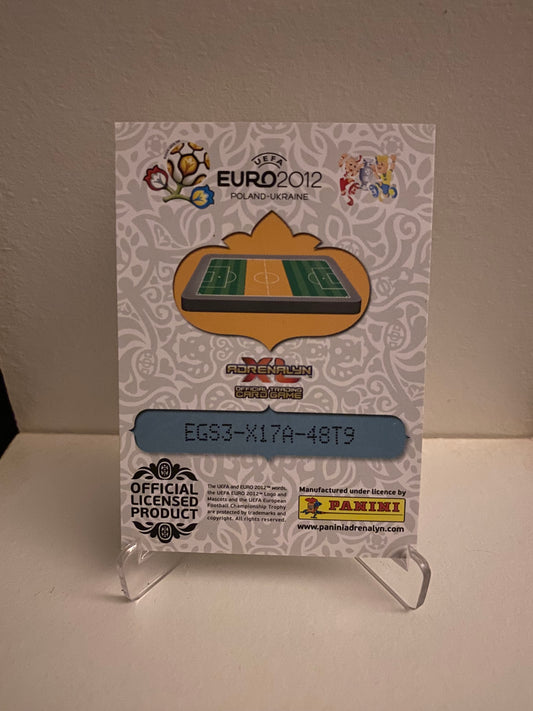Fodbold kort Panini Adrenalyn XL UEFA EURO 2012 - Ukraine Oleh Gusev - Pokedexet