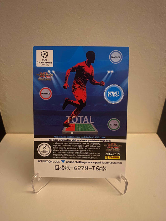 Fodbold kort Panini Adrenalyn XL UEFA Champions League 2014/2015 - Arsenal Kieran Gibbs - Pokedexet