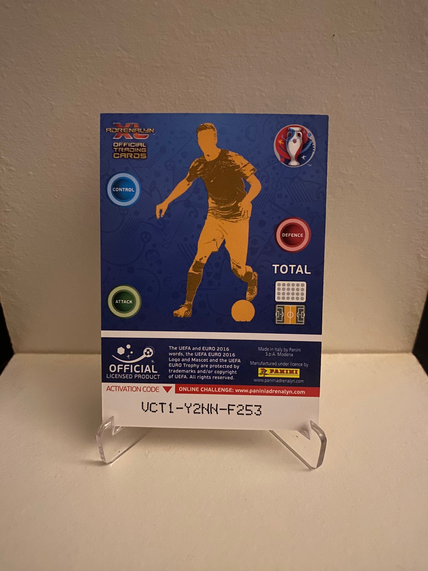 Fodbold kort Panini Adrenalyn XL UEFA EURO 2016 - Rumænien Alexandru Maxim - Pokedexet
