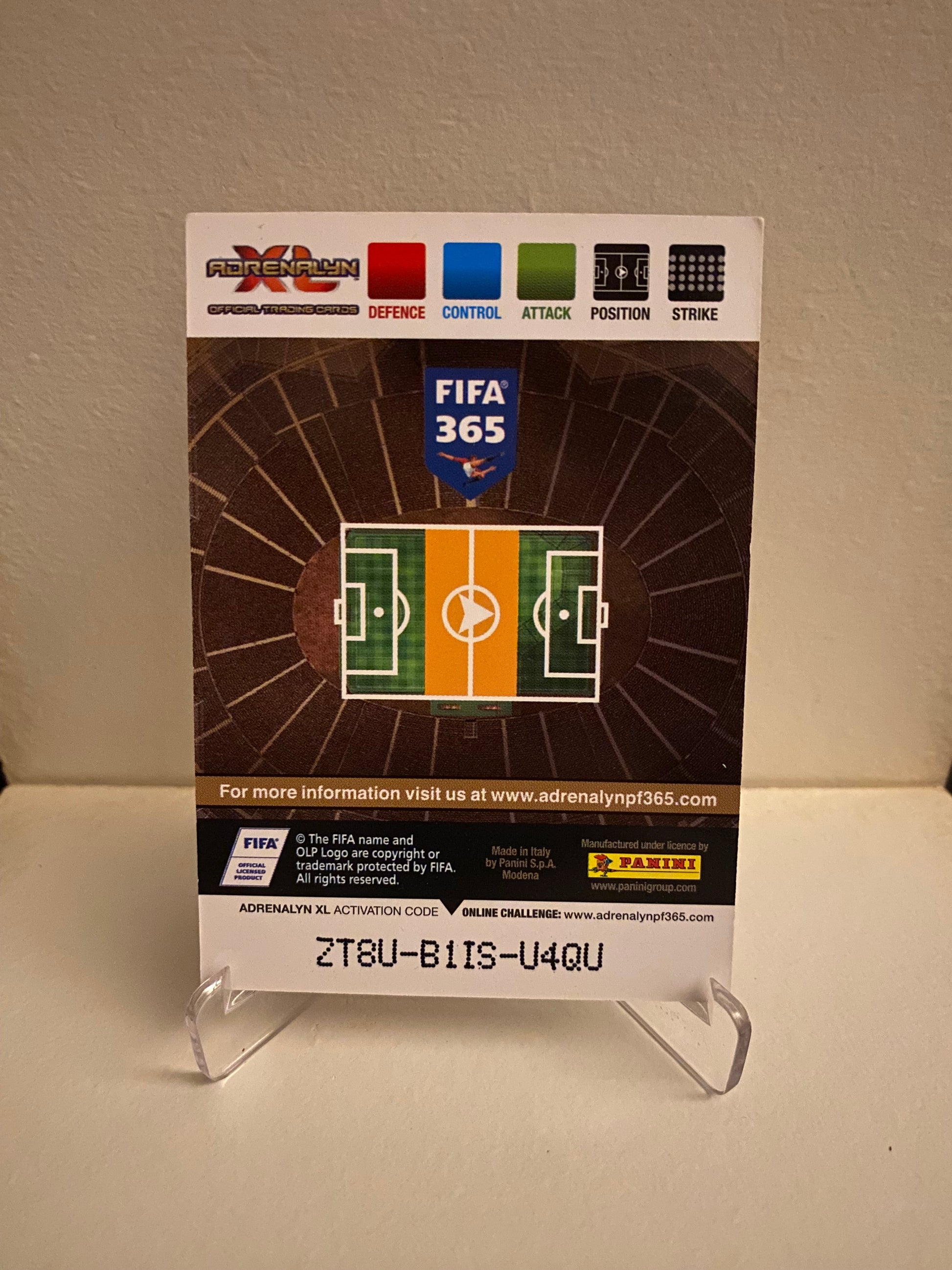 Fodbold kort Panini Adrenalyn XL FIFA 365 2017 - Flamengo Federico Mancuello - Pokedexet