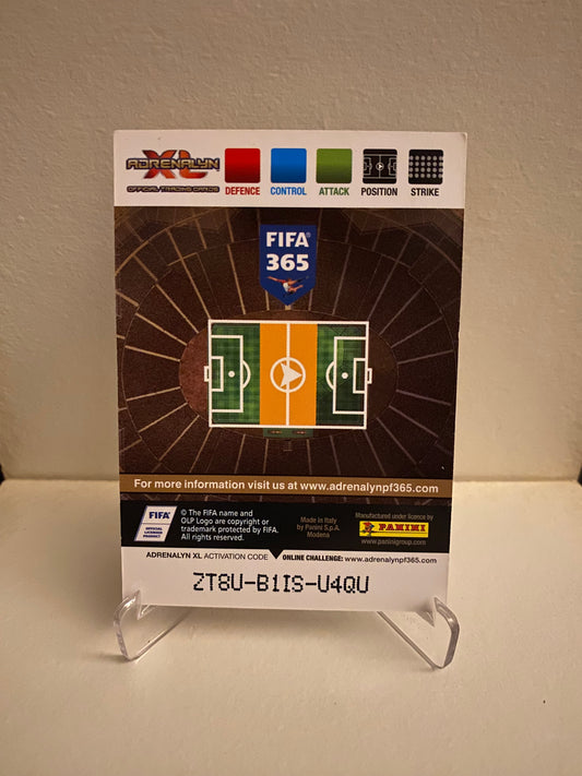 Fodbold kort Panini Adrenalyn XL FIFA 365 2017 - Flamengo Federico Mancuello - Pokedexet