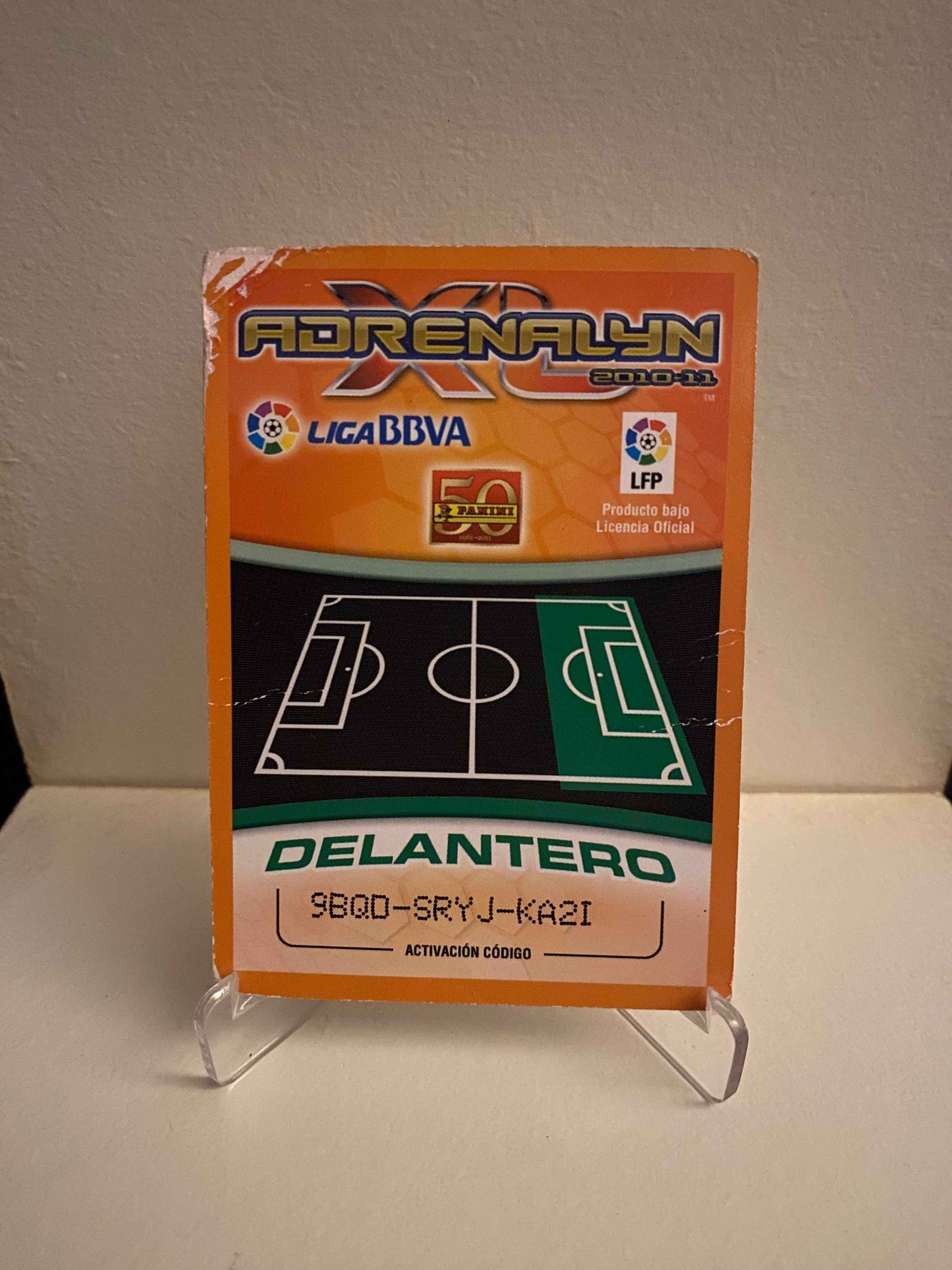 Fodbold kort Panini Adrenalyn XL 2010/2011 - Sevilla Kanoute - Pokedexet