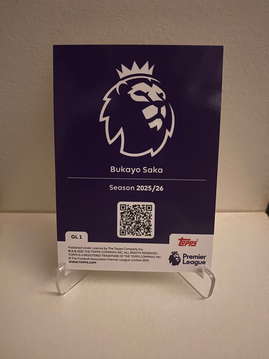 Topps Premier League 2025/2026 - Gold Lion Bukayo Saka