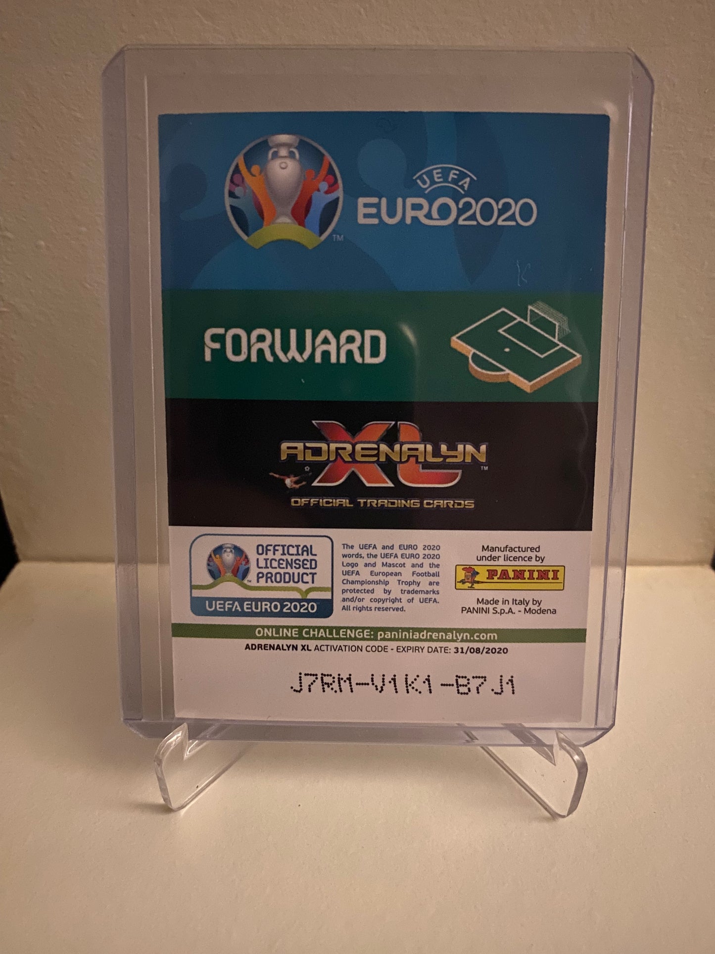 Panini Adrenalyn XL UEFA EURO 2020 - Portugal Bernardo SIlva/Cristiano Ronaldo/Bruno Fernandes Holofoil - Pokedexet