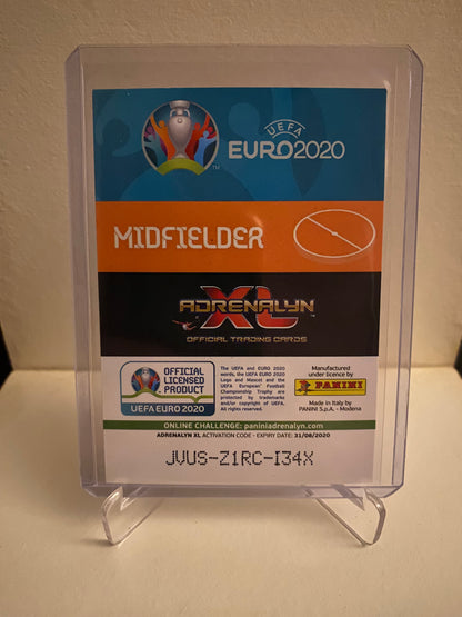 Fodbold kort Panini Adrenalyn XL UEFA EURO 2020 - Kroatien Luka Modric Holofoil - Pokedexet