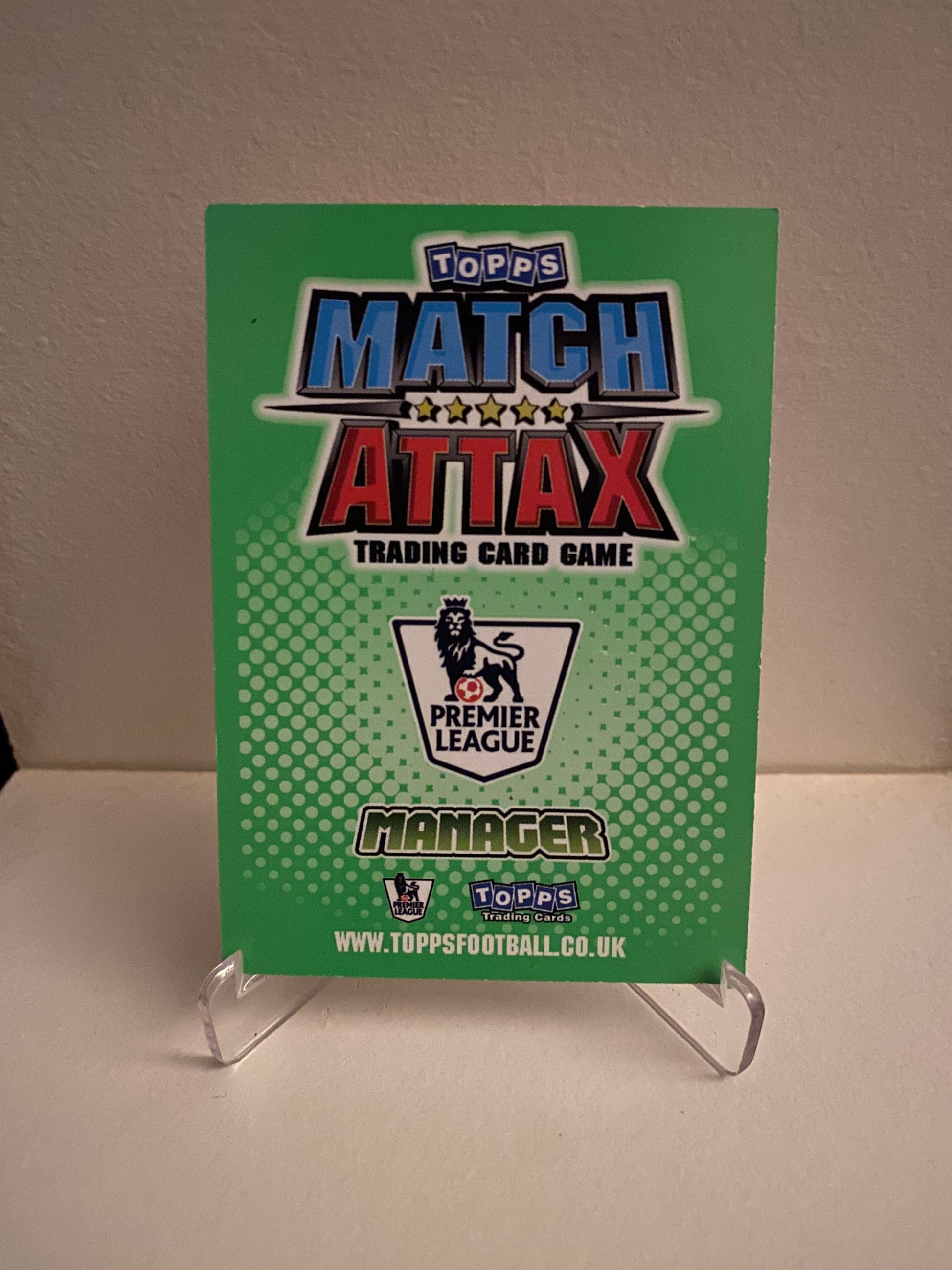 Fodbold kort Topps Match Attax Premier League 2010/2011 - Sunderland Steve Bruce - Pokedexet