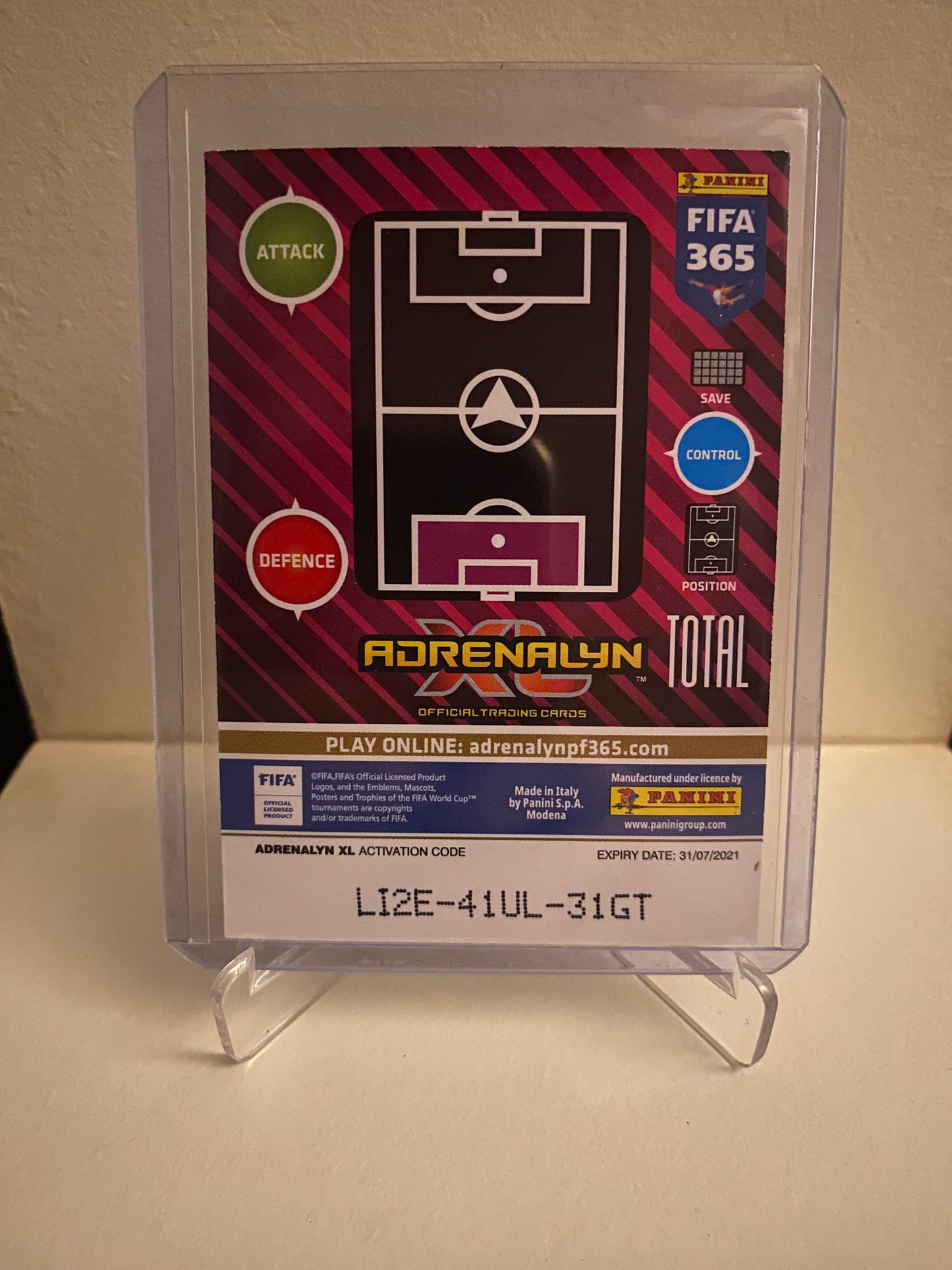 Panini Adrenalyn XL FIFA 365 2021 - Manchester United David De Gea Holofoil - Pokedexet