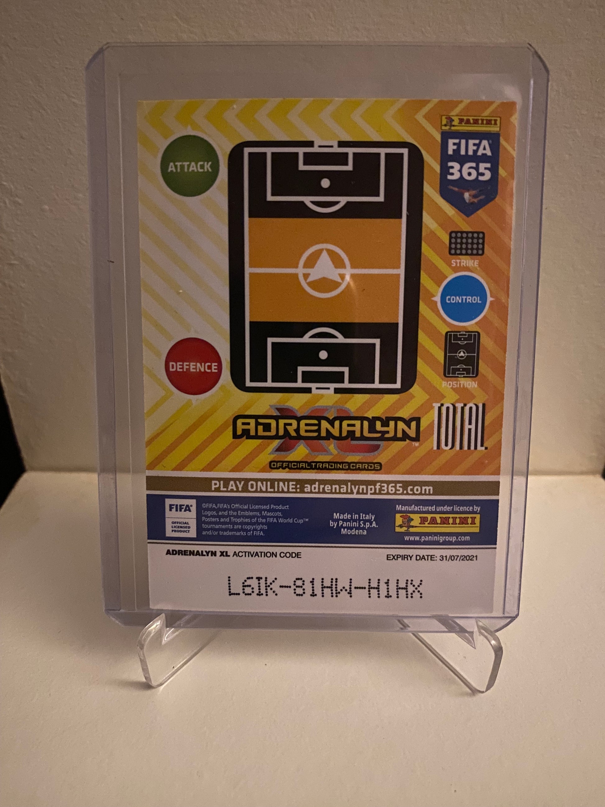 Panini Adrenalyn XL FIFA 365 2021 - Lazio Senad Lulic Holofoil - Pokedexet