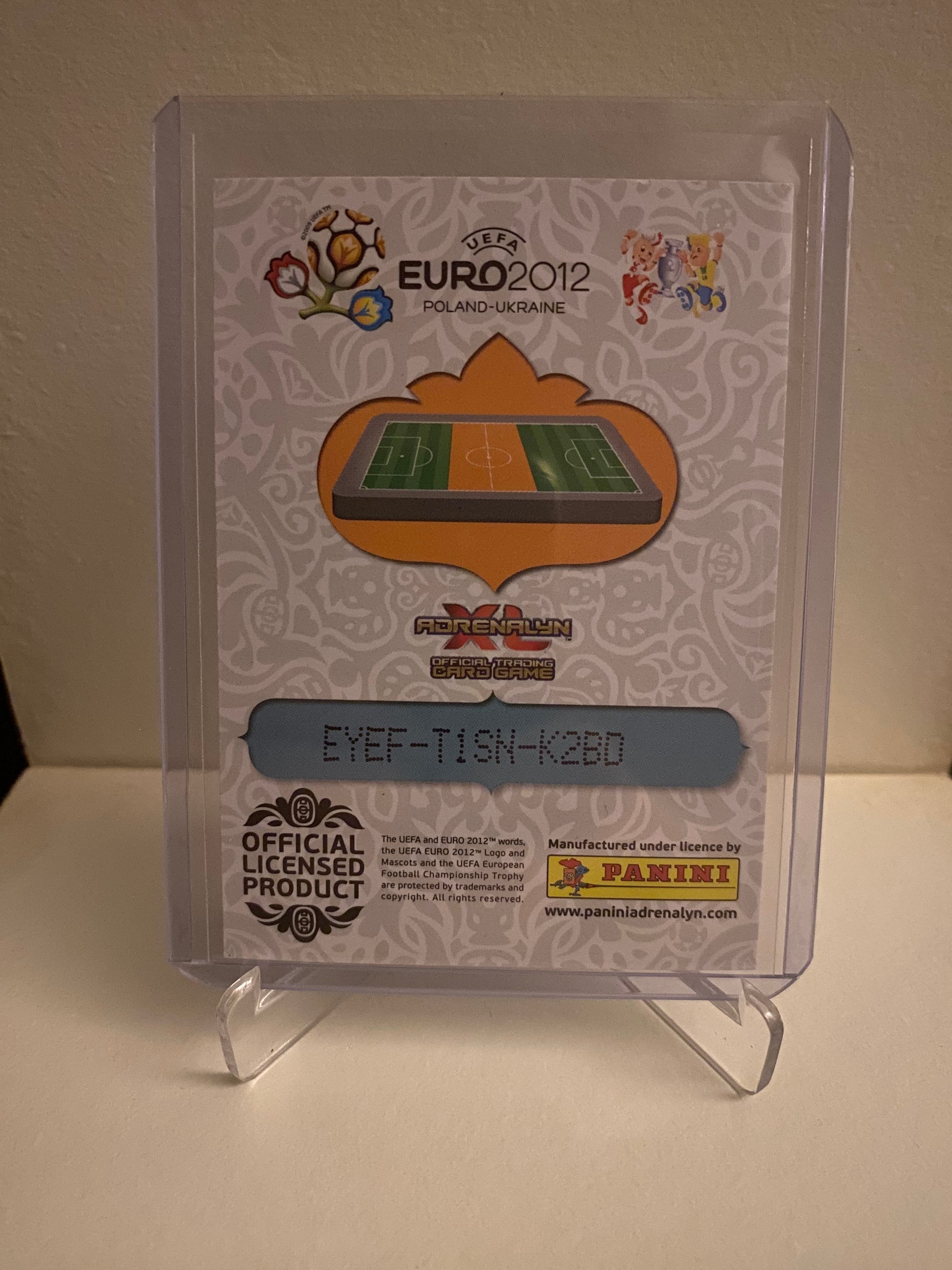 Panini Adrenalyn XL UEFA EURO 2012 - Danmark Christian Eriksen Holofoil - Pokedexet