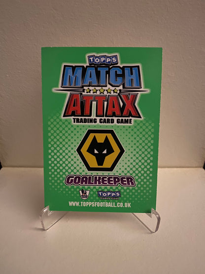 Fodbold kort Topps Match Attax Premier League 2010/2011 - Wolverhampton Marcus Hahnemann - Pokedexet