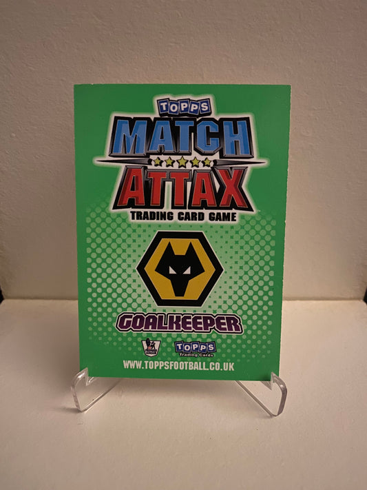 Topps Match Attax Premier League 2010/2011 - Wolverhampton Marcus Hahnemann