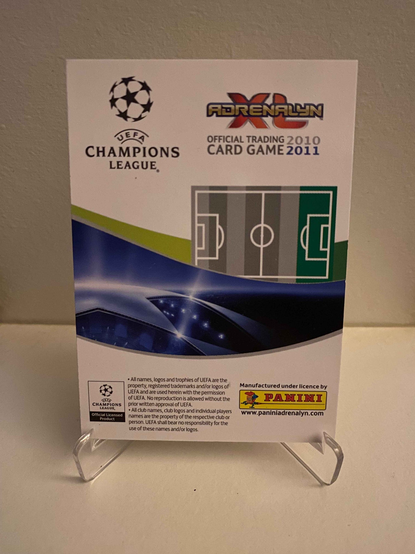 Fodbold kort Panini Adrenalyn XL UEFA Champions League 2010-2011 - Tottenham Hotspur FC Roman Pavlyuchenko - Pokedexet