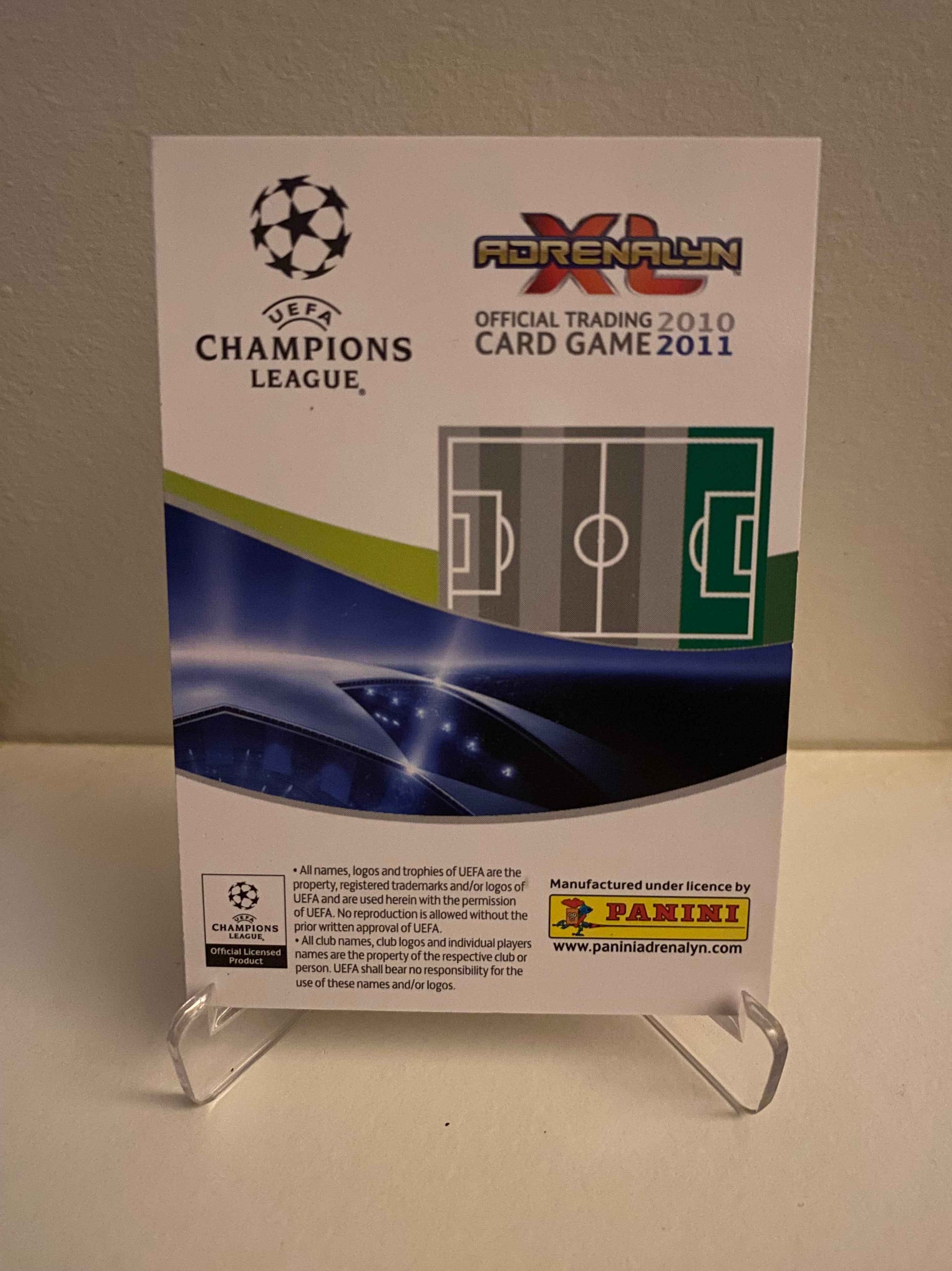 Fodbold kort Panini Adrenalyn XL UEFA Champions League 2010-2011 - Tottenham Hotspur FC Roman Pavlyuchenko - Pokedexet