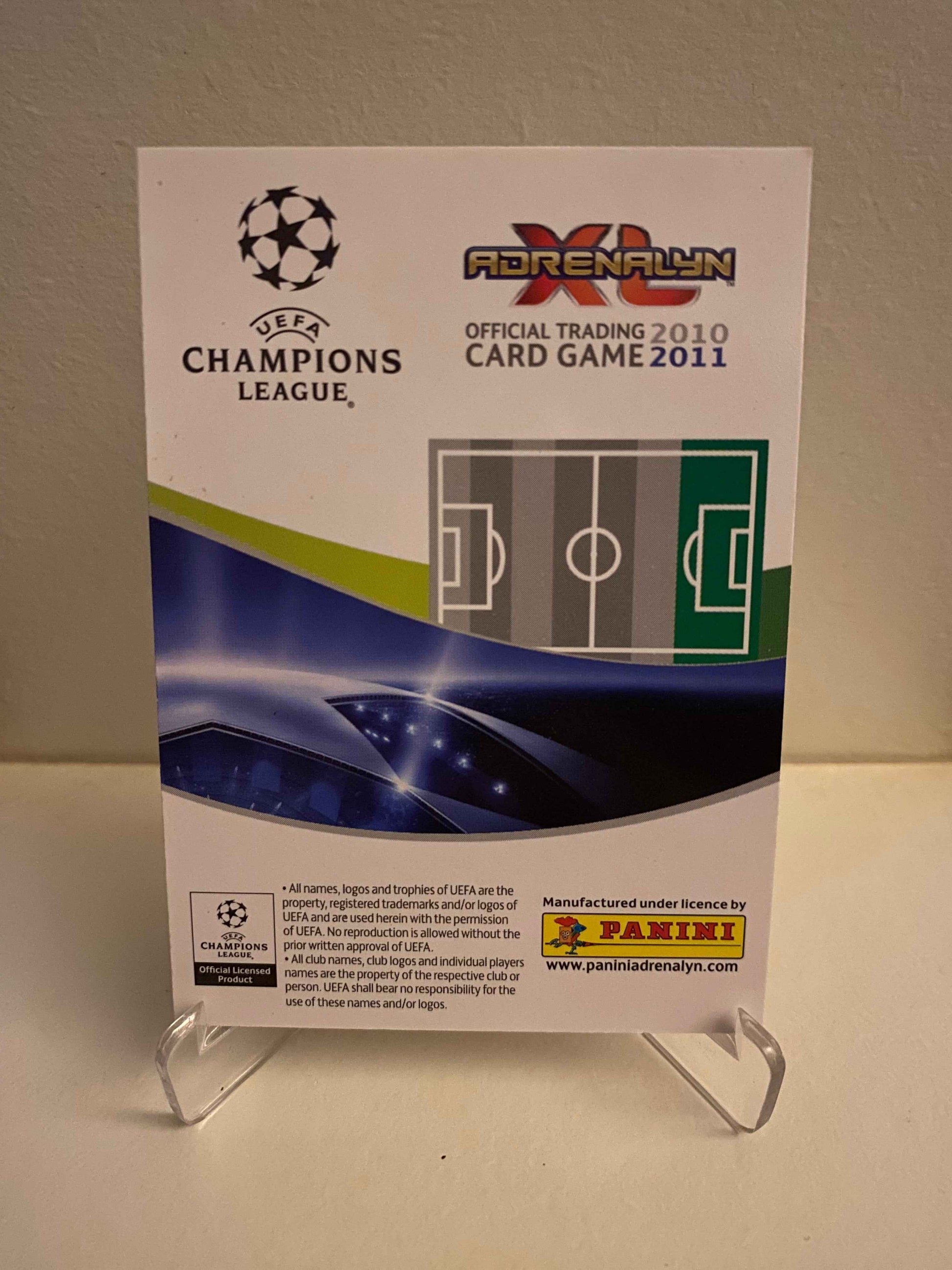 Fodbold kort Panini Adrenalyn XL UEFA Champions League 2010-2011 - Tottenham Hotspur FC Jermain Defoe - Pokedexet