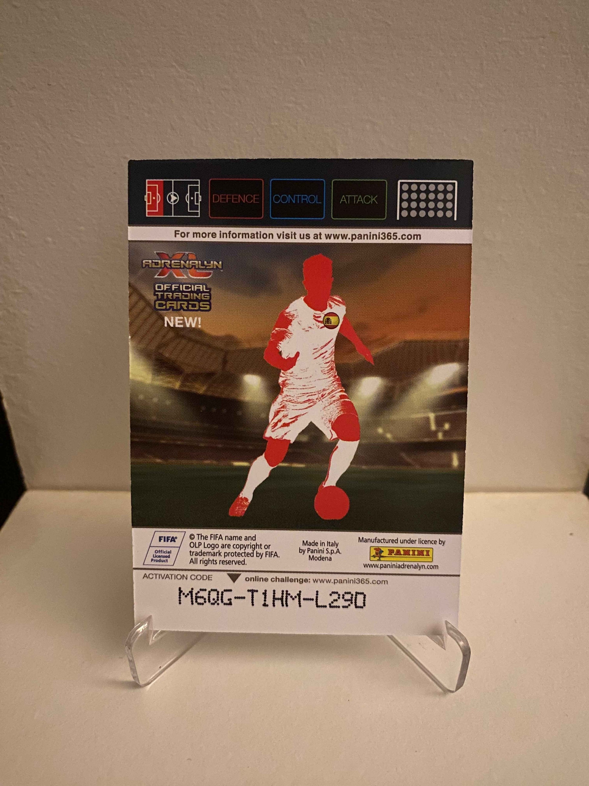 Fodbold kort Panini Adrenalyn XL FIFA 365 Nordic Edition 2015 - Barcelona Jordi Alba - Pokedexet
