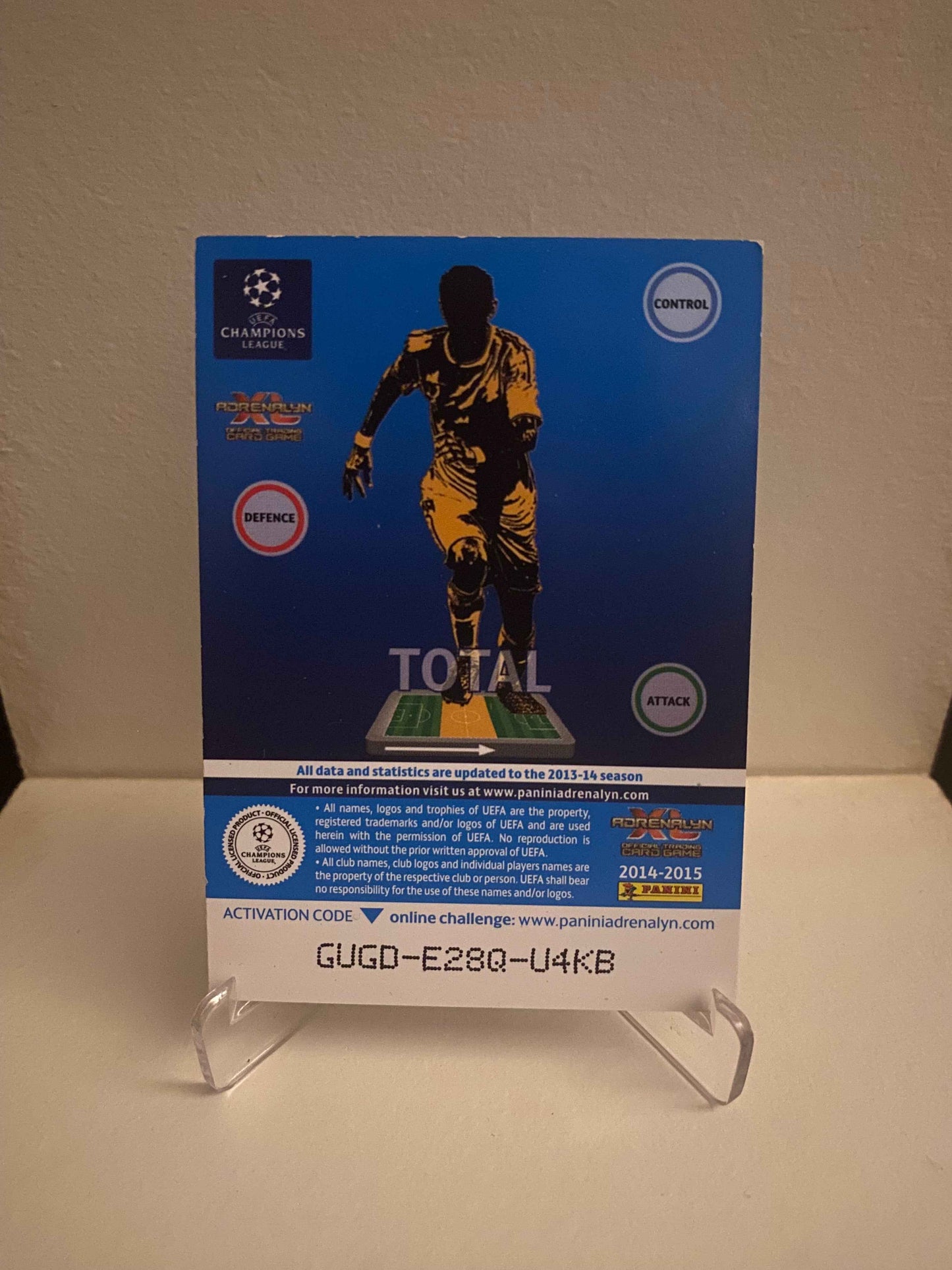 Fodbold kort Panini Adrenalyn XL UEFA Champions League 2014/2015 - Shaktar Donetsk Douglas Costa - Pokedexet