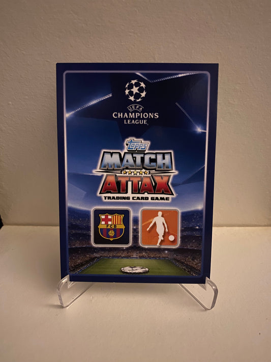 Fodbold kort Topps Match Attax UEFA Champions League 2015/2016 - Barcelona Ivan Rakitic - Pokedexet
