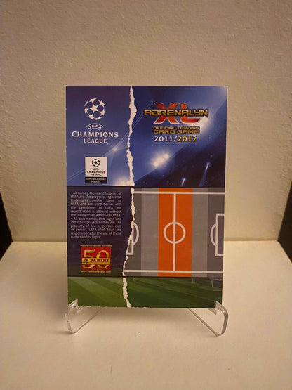 Fodbold kort Panini Adrenalyn XL UEFA Champions League 2011/2012 - Barcelona Sergio Busquets - Pokedexet