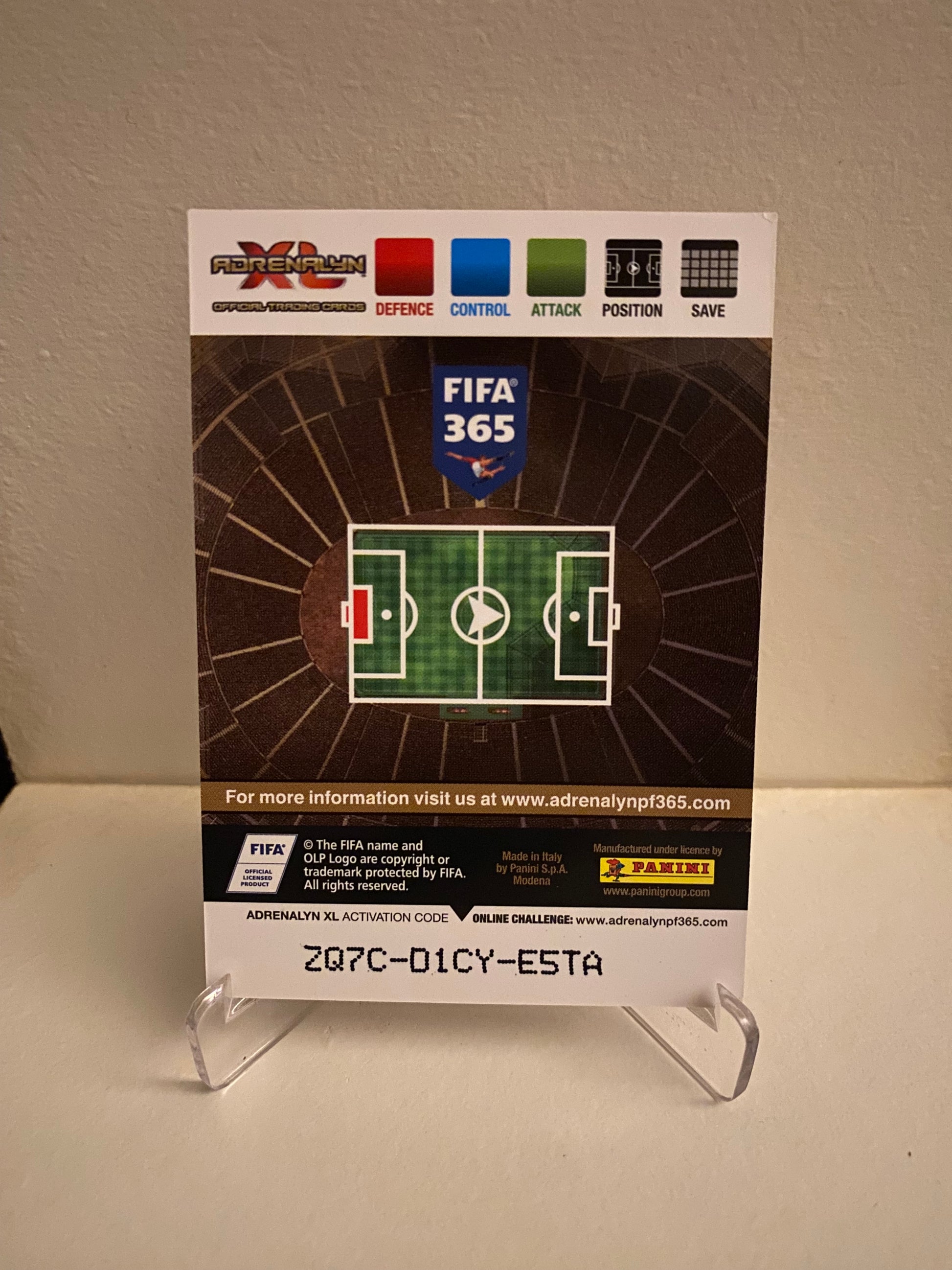 Fodbold kort Panini Adrenalyn XL FIFA 365 2017 - Bayern München Manuel Neuer - Pokedexet