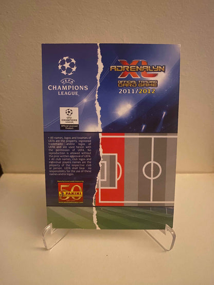 Fodbold kort Panini Adrenalyn XL UEFA Champions League 2011/2012 - Arsenal Thomas Vermaelen - Pokedexet