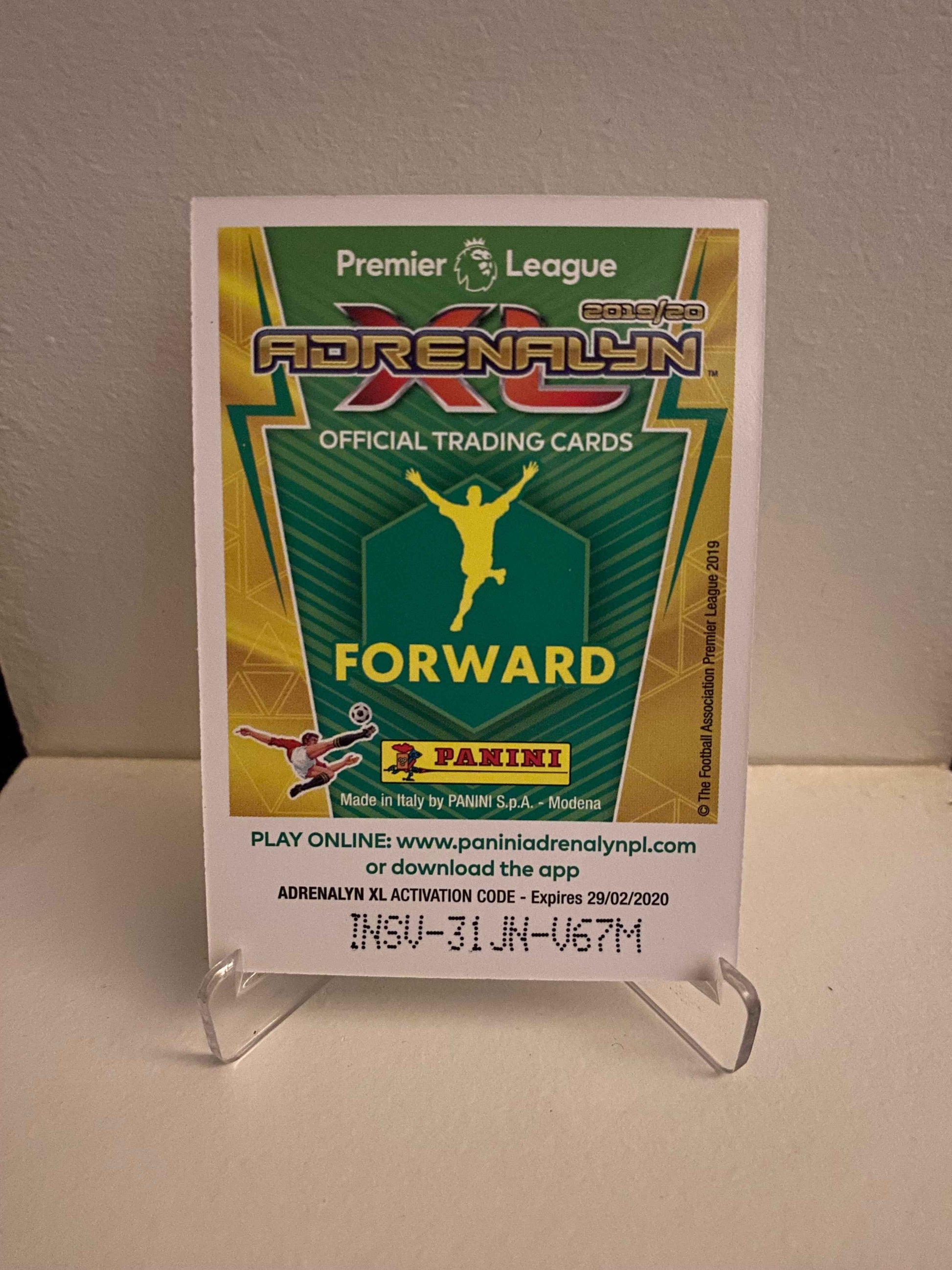 Fodbold kort Panini Adrenalyn XL Premier League 2019/2020 - Newcastle Joelinton - Pokedexet