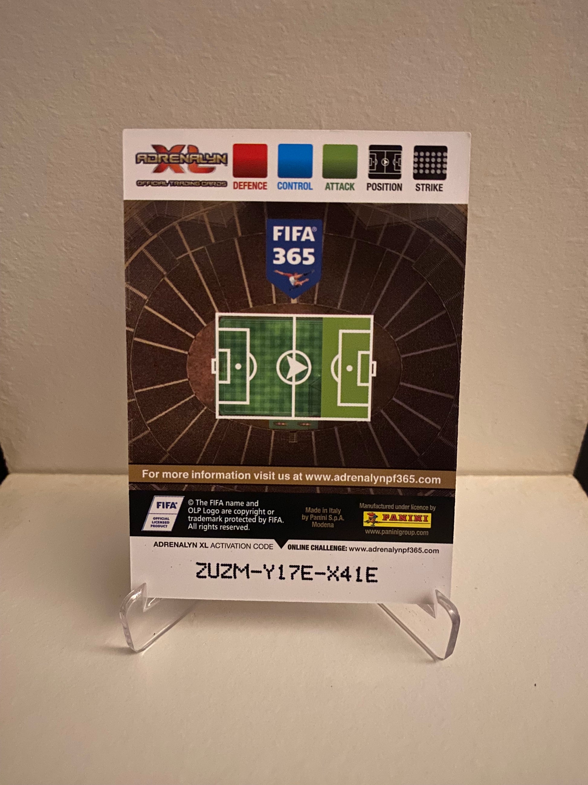 Fodbold kort Panini Adrenalyn XL FIFA 365 2017 - Bayern München Douglas Costa - Pokedexet