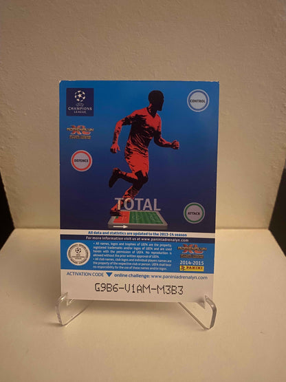Fodbold kort Panini Adrenalyn XL UEFA Champions League 2014/2015 - Arsenal Laurent Koscielny - Pokedexet