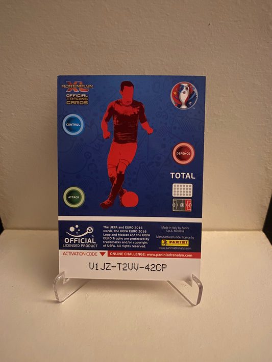 Fodbold kort Panini Adrenalyn XL UEFA EURO 2016 - Tyrkiet Hakan Balta - Pokedexet
