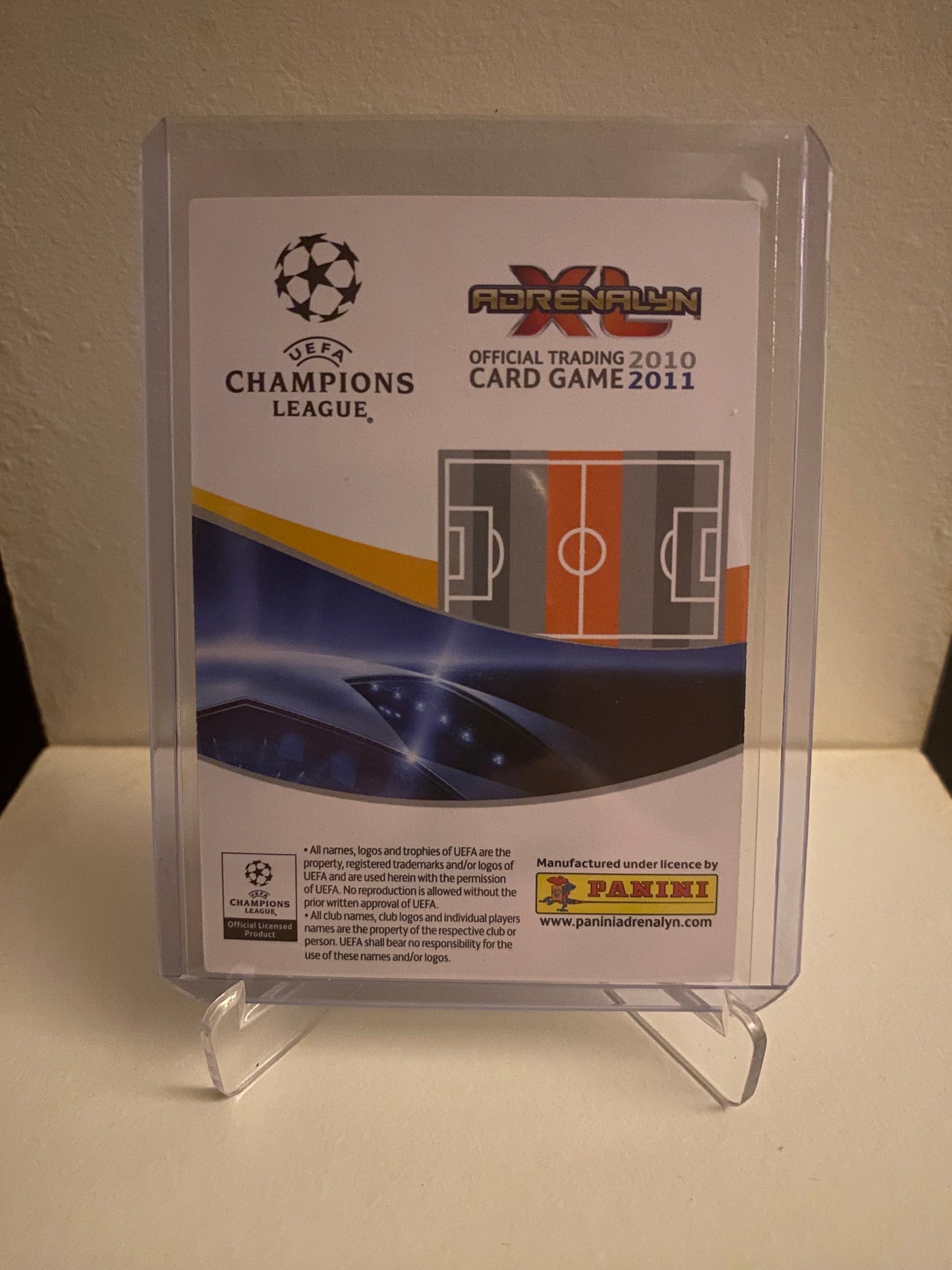 Fodbold kort Panini Adrenalyn XL UEFA Champions League 2010/2011 - Chelsea Michael Essien Holofoil - Pokedexet