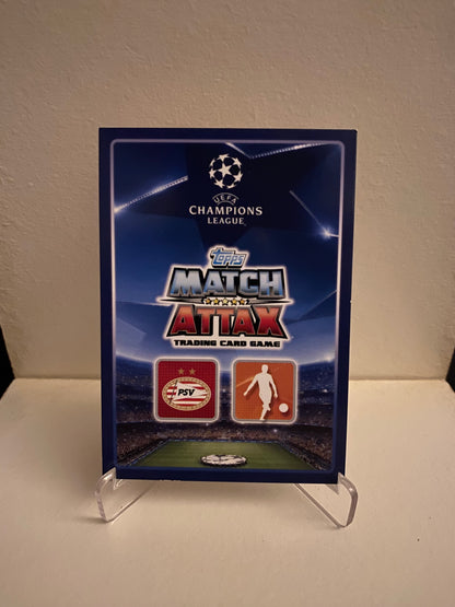 Fodbold kort Topps Match Attax UEFA Champions League 2015/2016 - PSV Eindhoven Stijn Schaars - Pokedexet