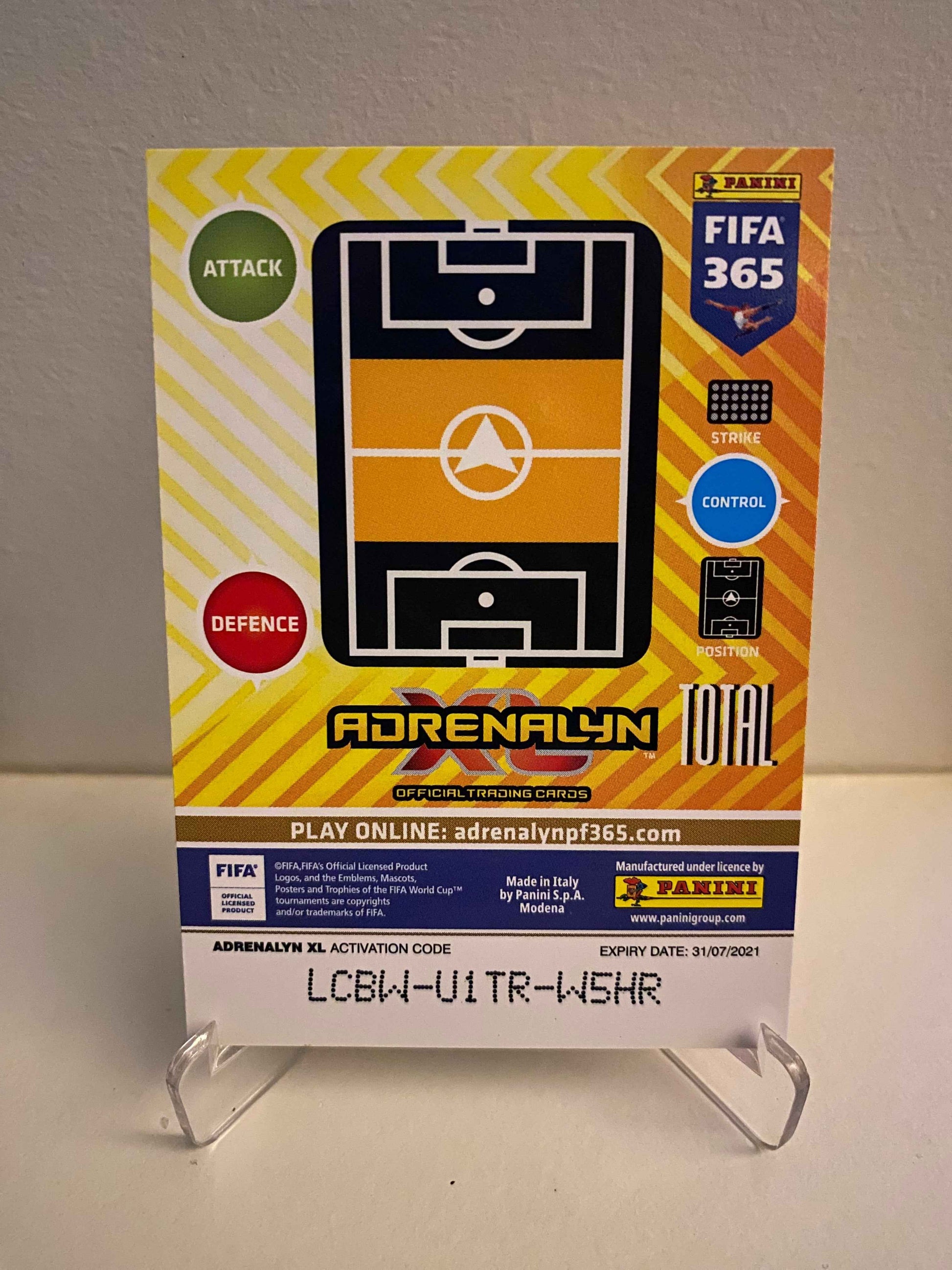 Fodbold kort Panini Adrenalyn FIFA 365 2020/2021 - Inter Milano Stefano Sensi 167 - Pokedexet
