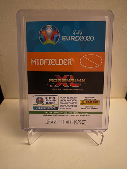 Fodbold kort Panini Adrenalyn XL UEFA EURO 2020 - Østrig Julian Baumgartlinger Holofoil - Pokedexet